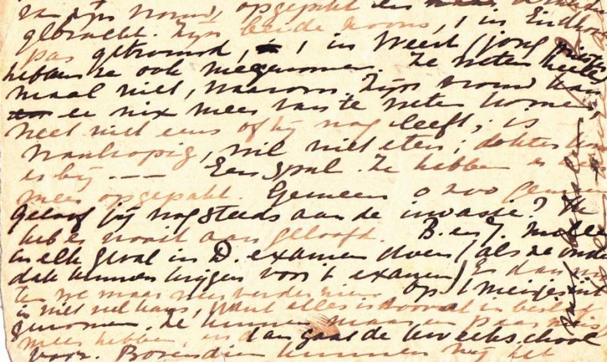 fragment uit de brief