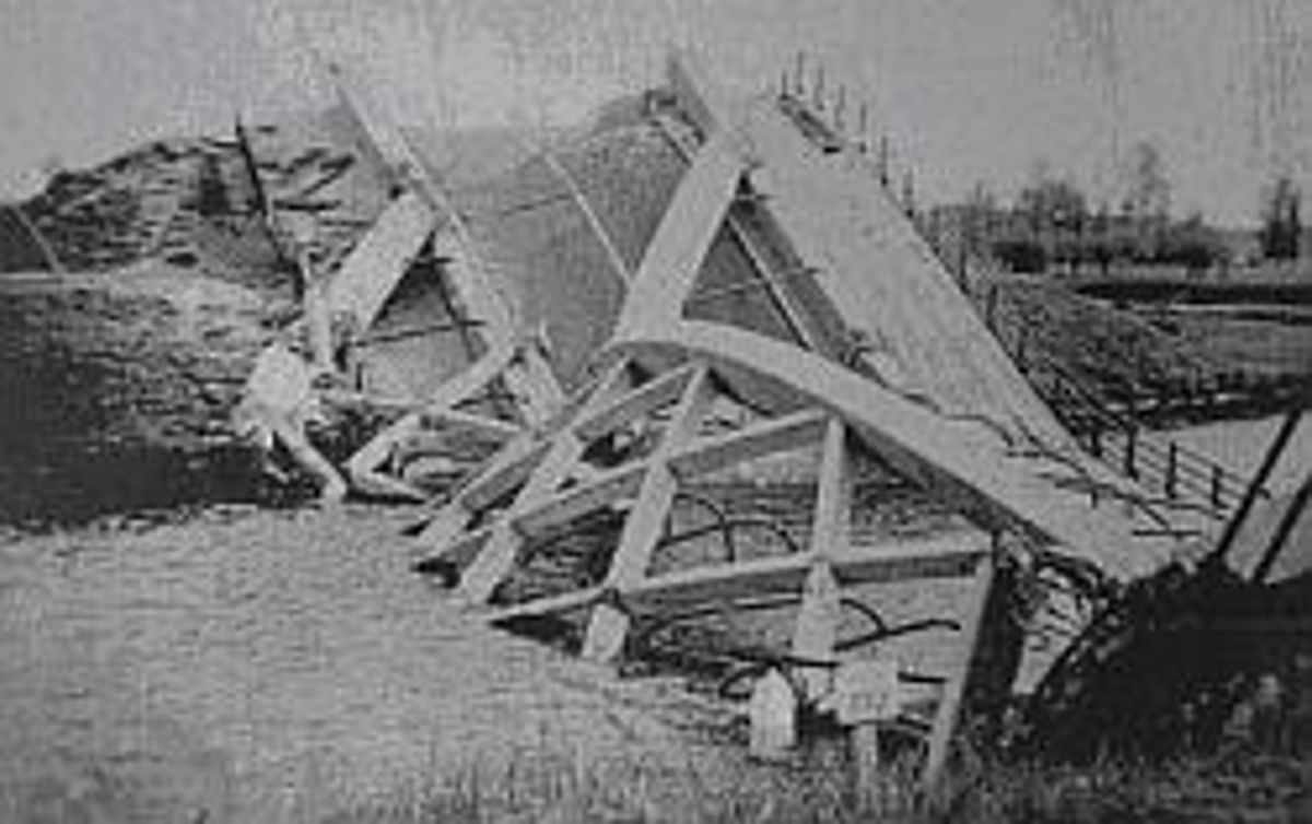 Oorlogsschade (Foto: Stadsarchief Breda)