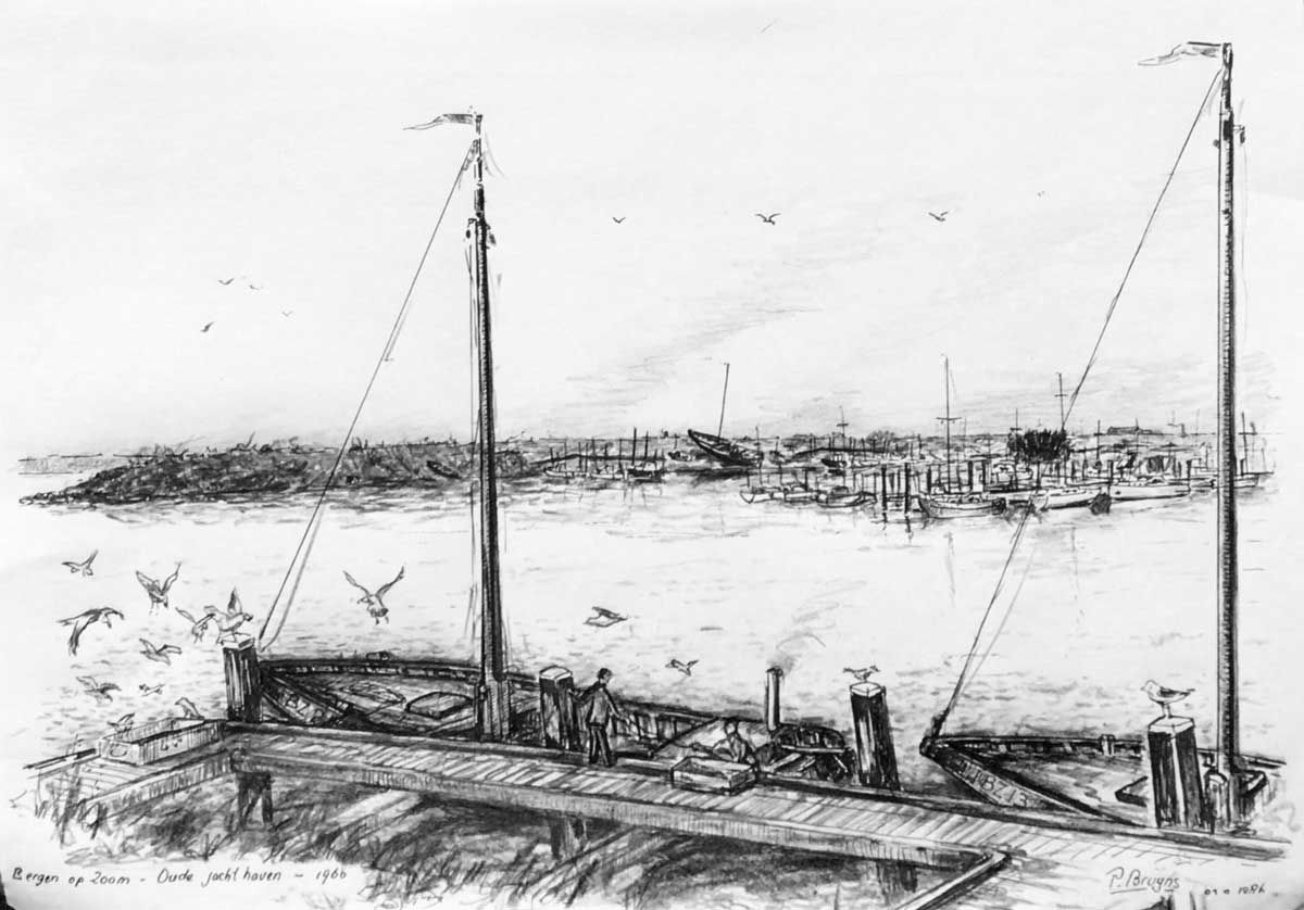 De oude jachthaven (© Piet Bruijns)