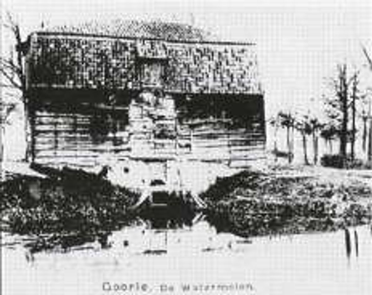 De Goilrese watermolen in 1903. Foto: Regionaal Archief Tilburg