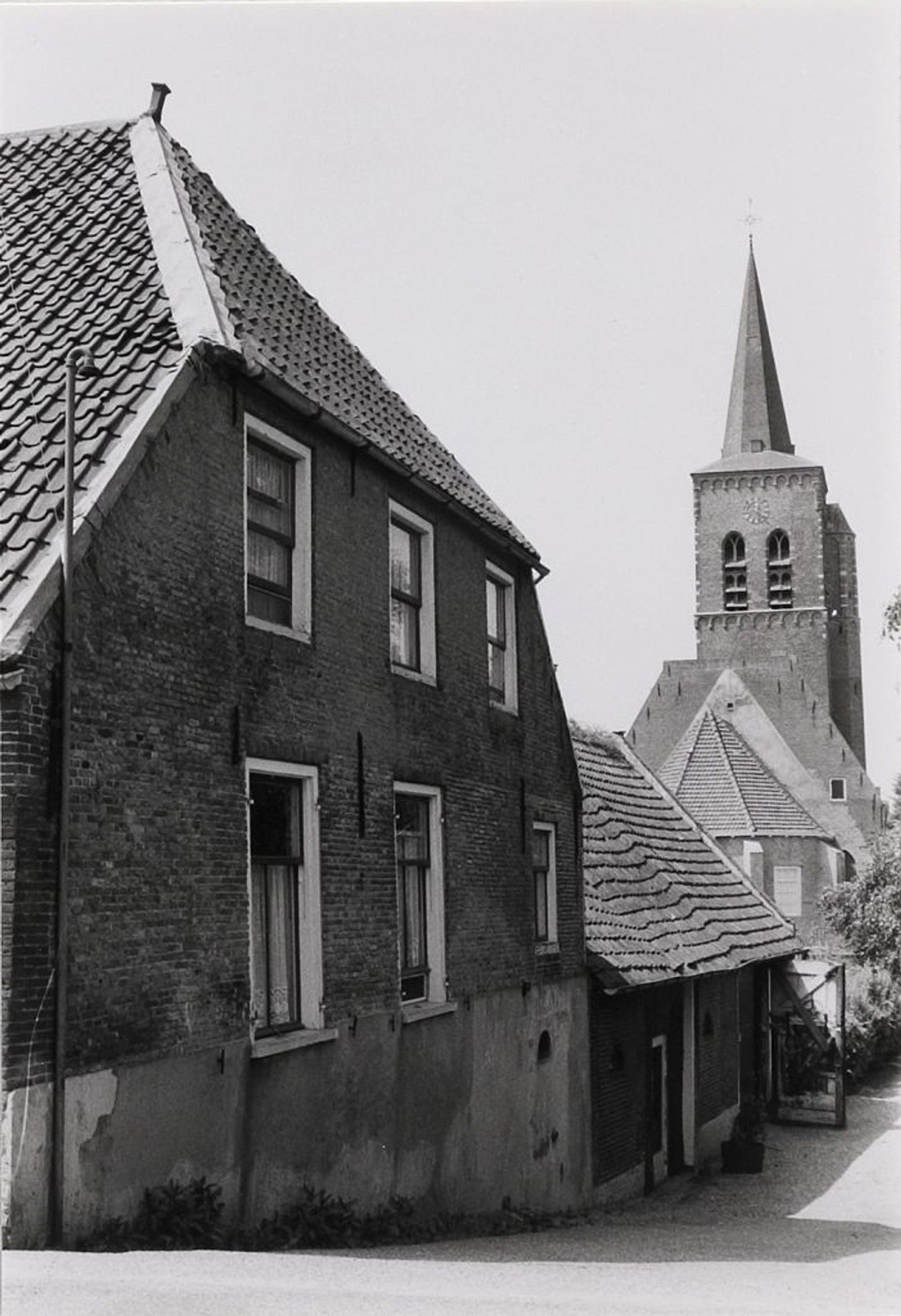 Het Regthuijs. Rechtshuis. Gebouwd tussen 1700 en 1800.
