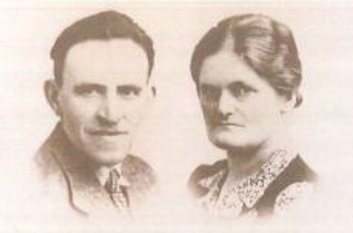 Antonius Jetten met zijn vrouw Christina Sweijen rond 1938, illustratie uit Deze nuwe Moole
