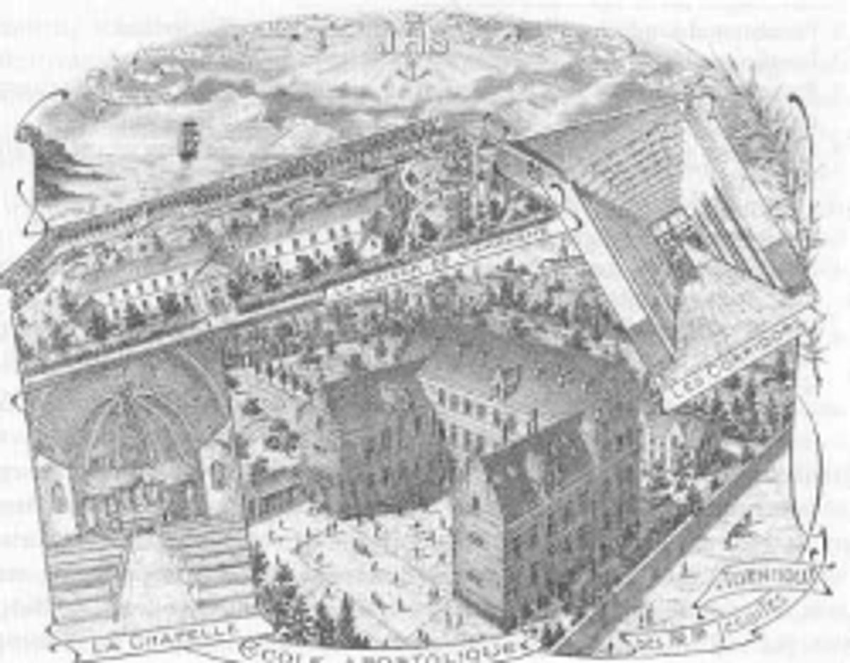 de Apostolische School in Turnhout (foto: Stadsarchief Turnhout)