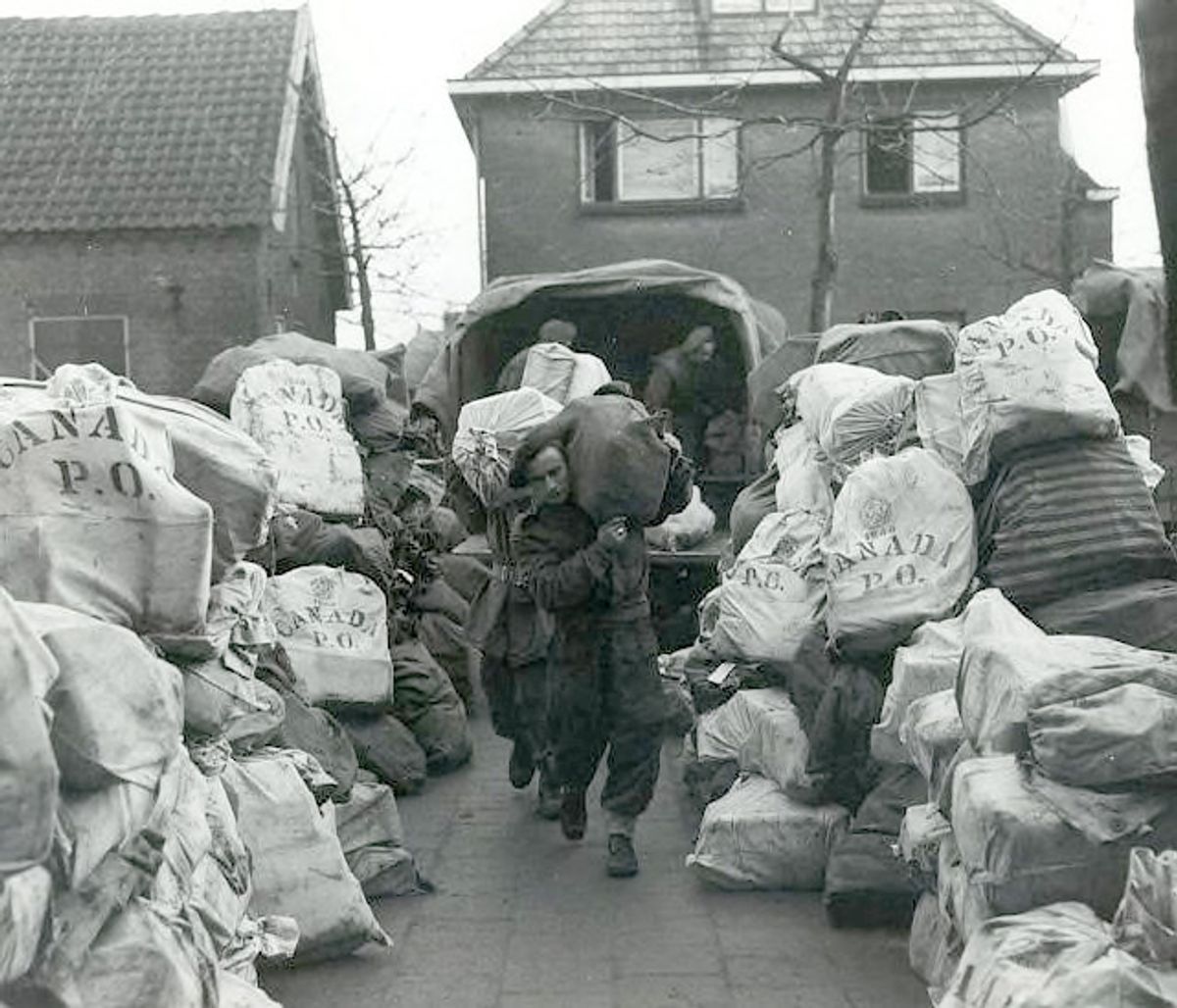 Fotograaf: B.J. Gloster. Public Archives of Canada (bron: Collectie gemeente/Stadsarchief Oss)