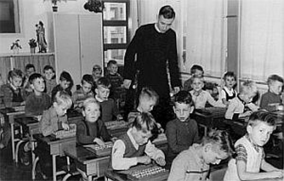 Broeder van Maastricht in de klas