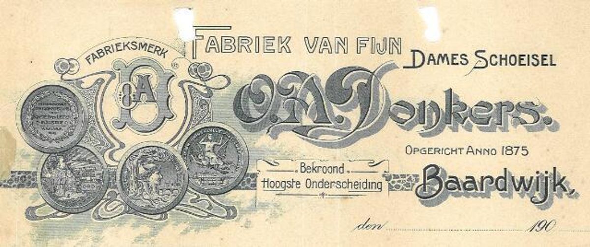 Fabriek van damesschoeisel Donkers Baardwijk