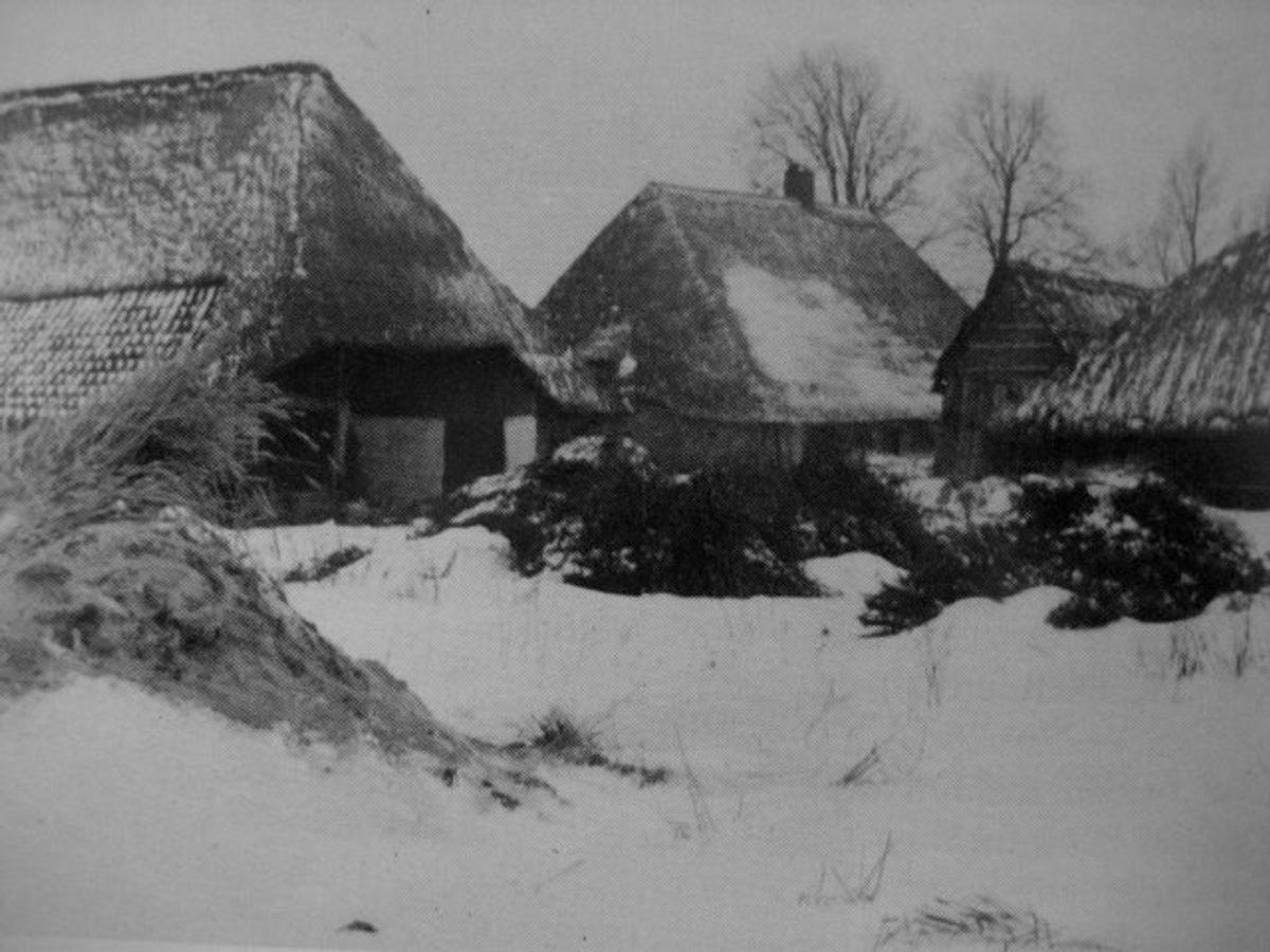 Boerderij op Giersbergen (bron: Heemkunde van de oostelijke Langstraat, winter1)