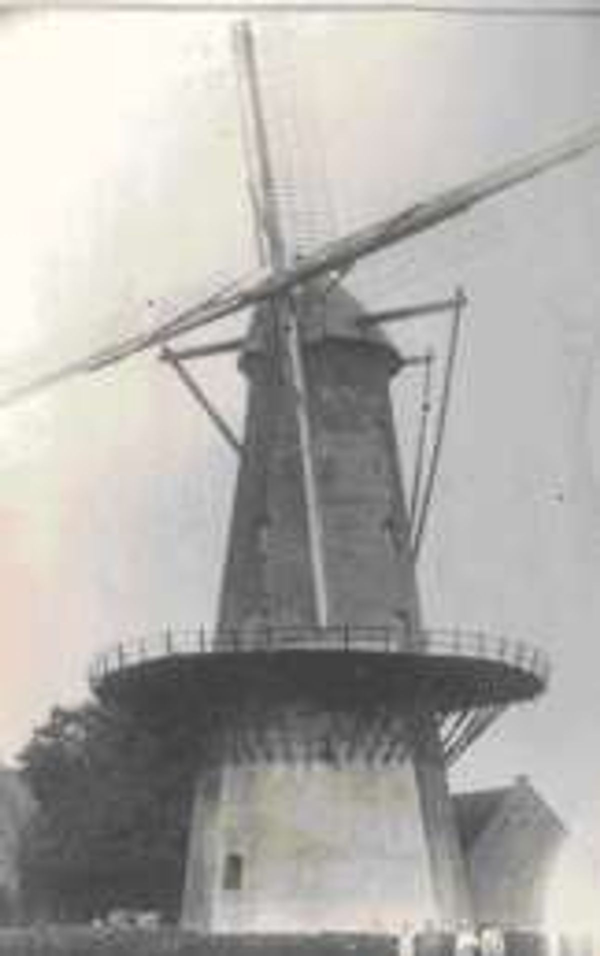 Erp, molen aan de Molentiend, c. 1940