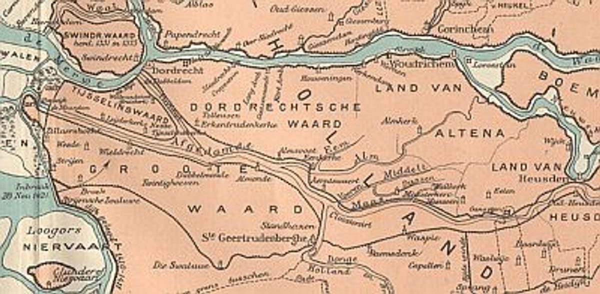 De Groote Waard vóór 1421