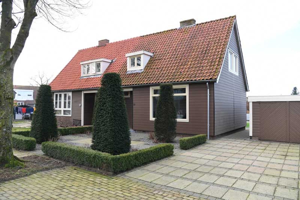 De watersnoodwoning aan de Lageweg in Terheijden op 30 januari 2022 (foto: © Jan StadsPix4Profs)