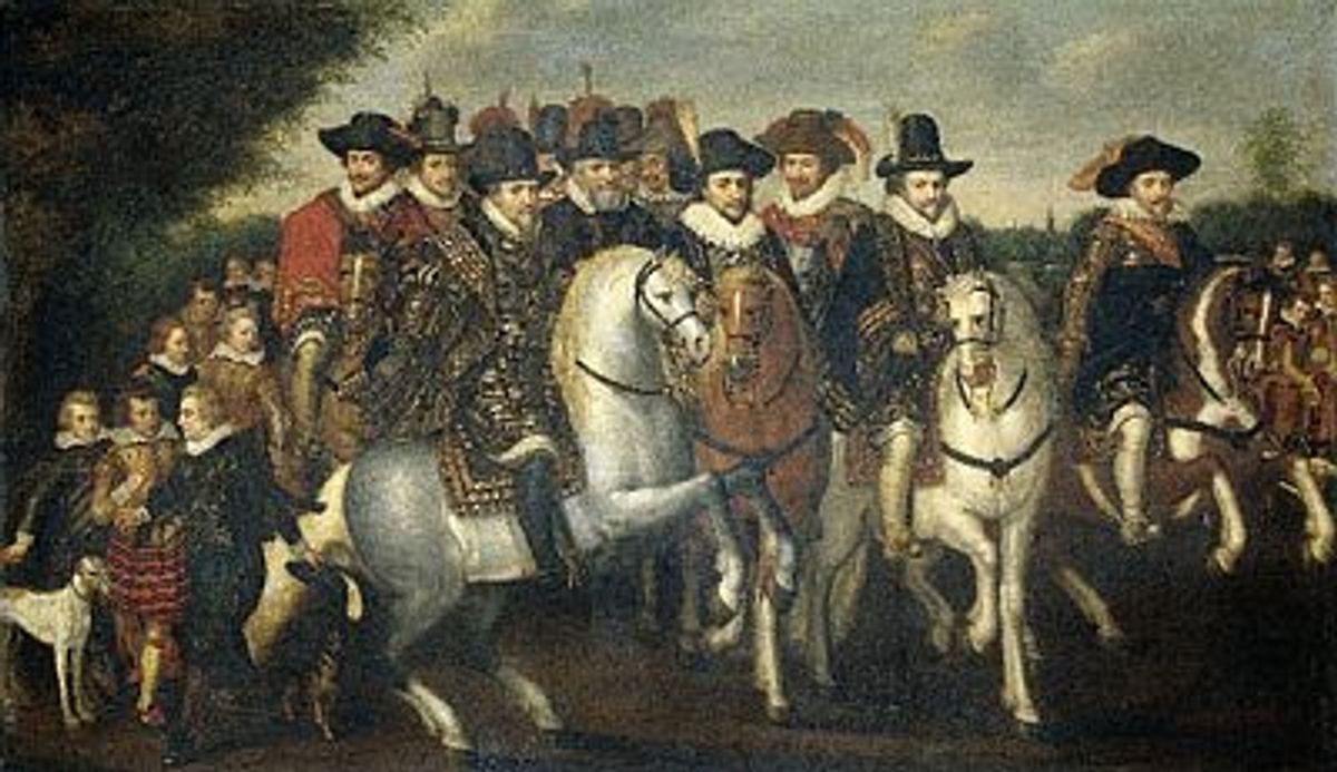 De helden der Nassaus. Bron: Rijksmuseum, Rijksstudio