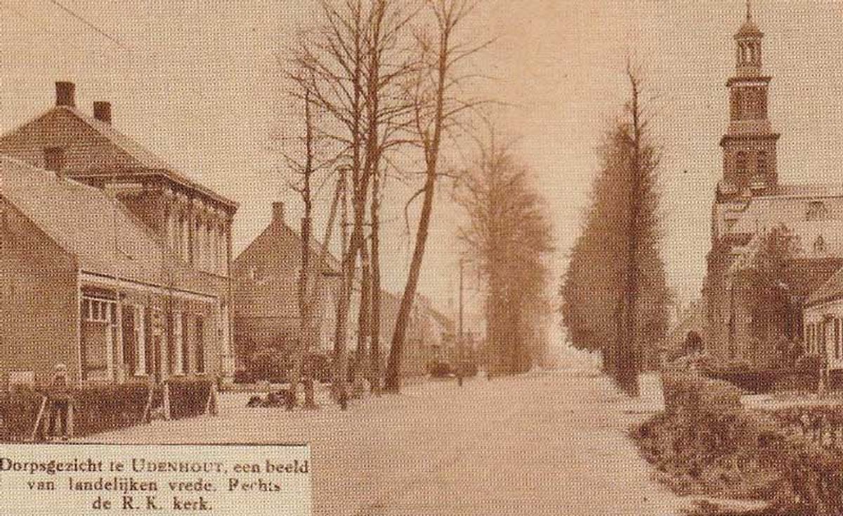 Gerard Veltman bij de slagerij van Pijnenburg (bron foto: De Kleine Meijerij 71 (2020) nr. 2, blz. 60