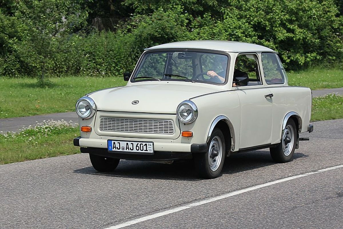 Een Trabant (foto: Lothar Spurzem. Bron: Wikimedia Commons. CC BY-SA 2.0 DE)