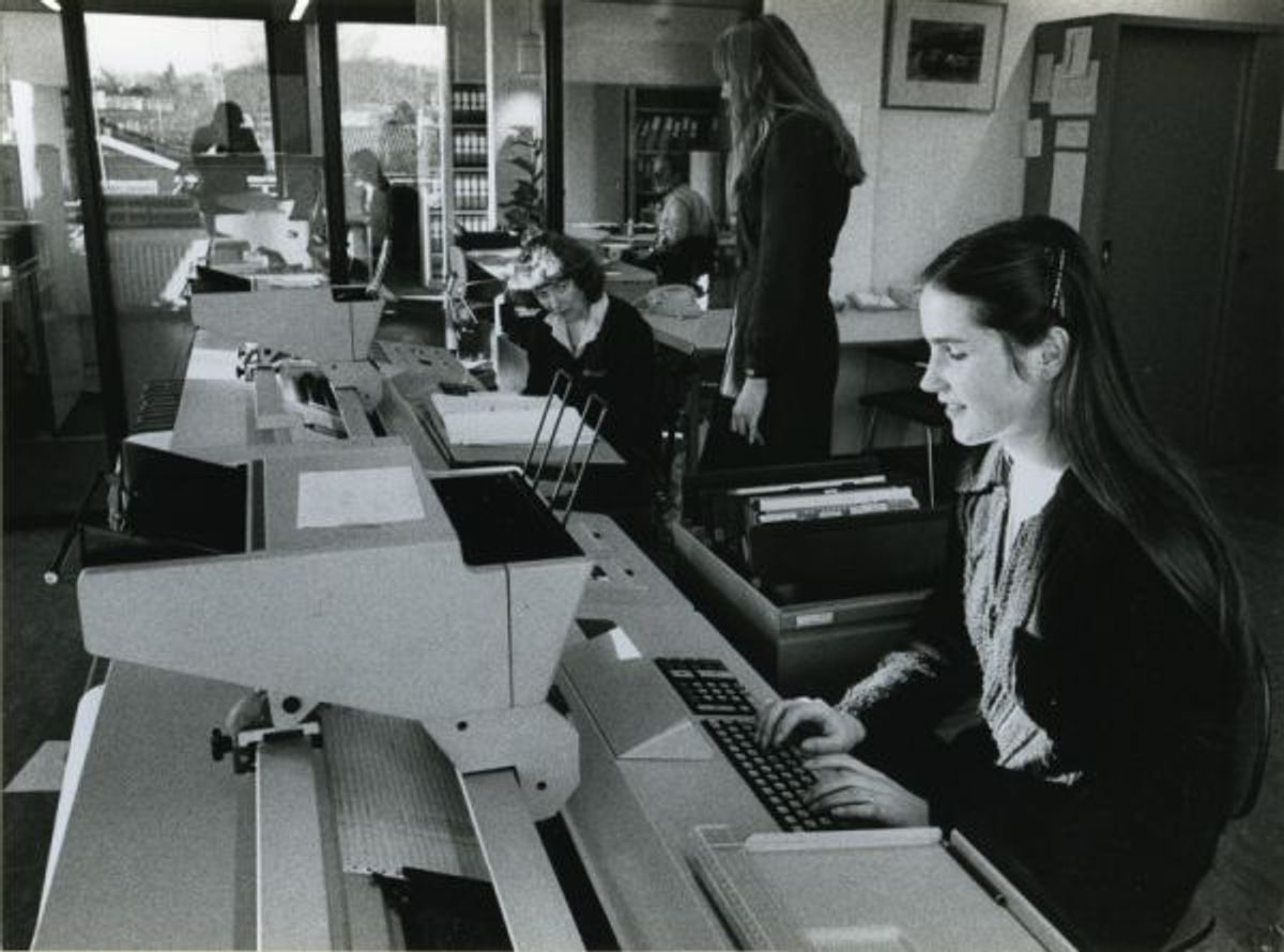 Kijkje in computerkamer