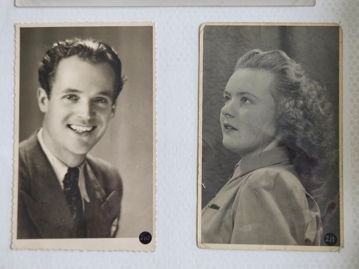 Gerrit Boeijen en zijn (ex)vrouw Loet Norbart (foto afkomstig uit de privécollectie van de familie)