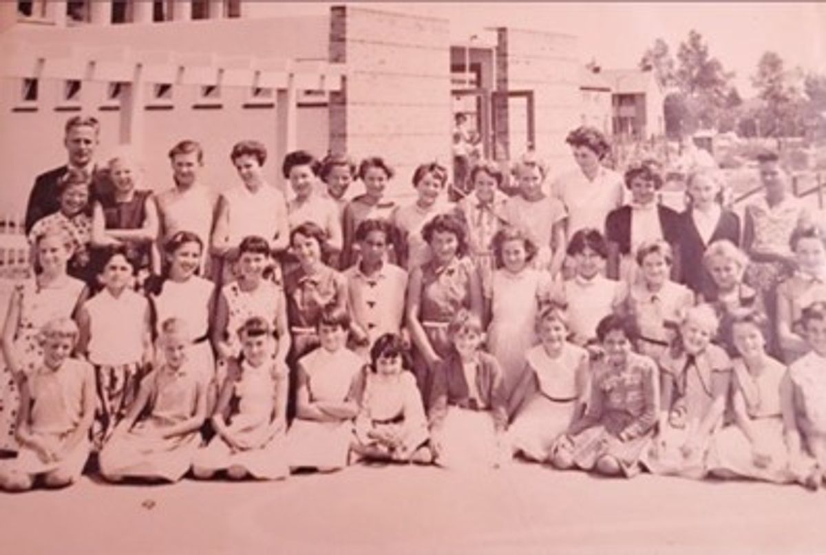 Klas van de St. Lidwinaschool, 1959