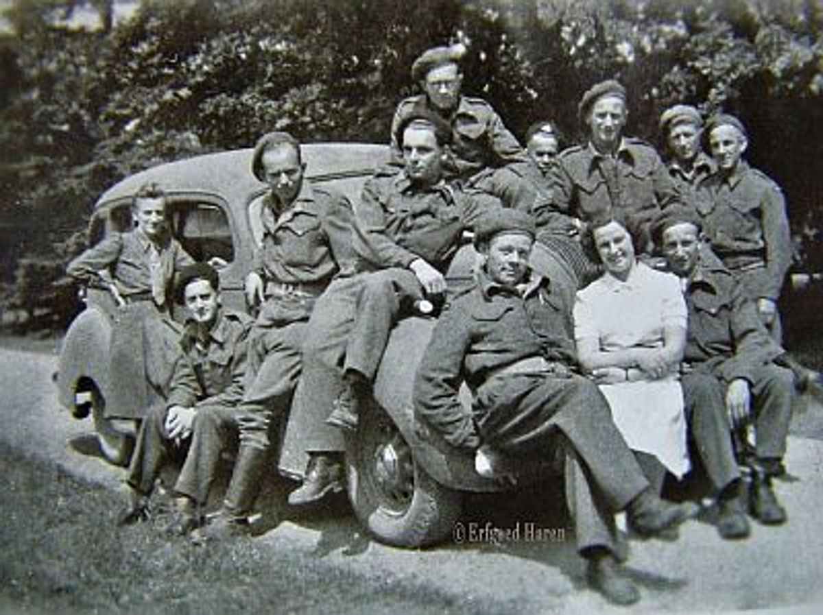 Militairen na de bevrijding