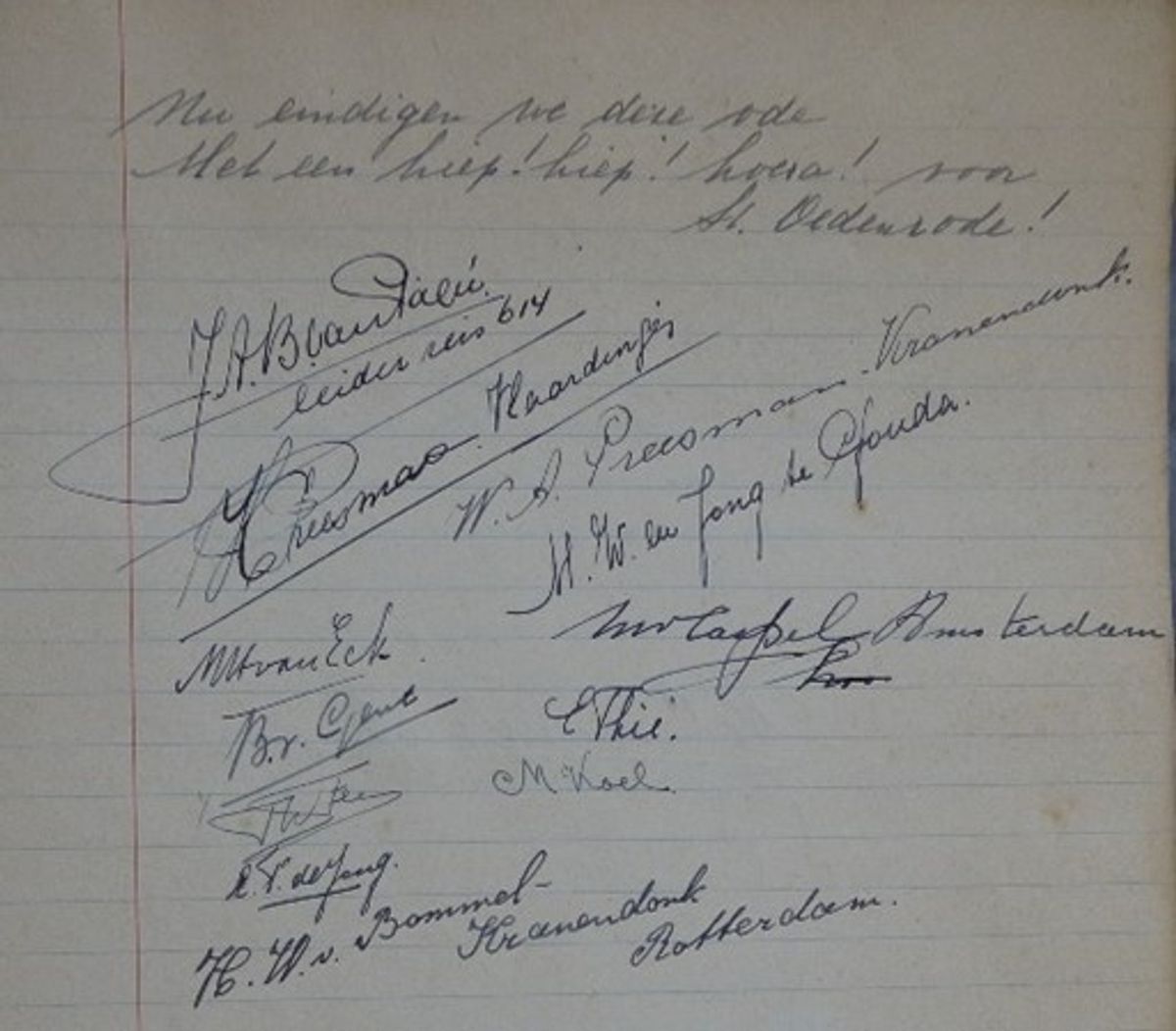 Bron: Gastenboek Hotel De Zwaan