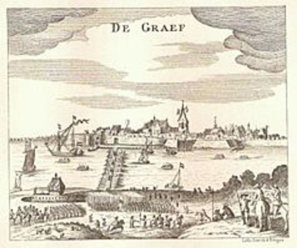 pentekening Grave