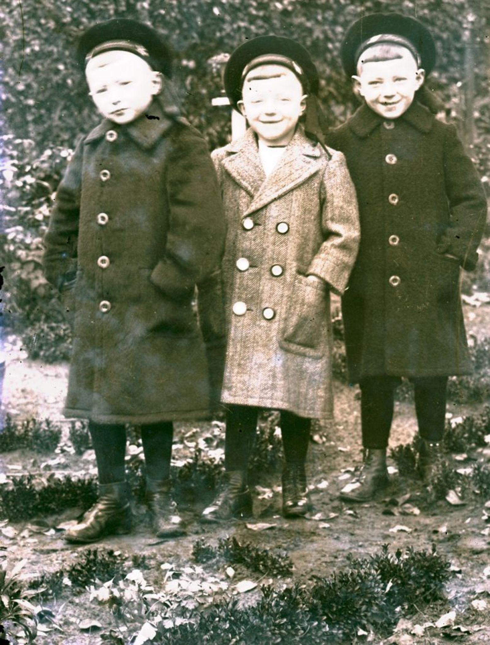 Kinderen van de familie Heijkants.