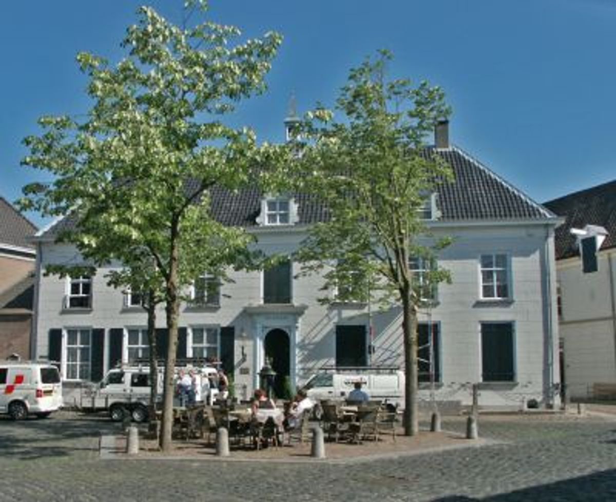 Het voormalige raadhuis van Ravenstein