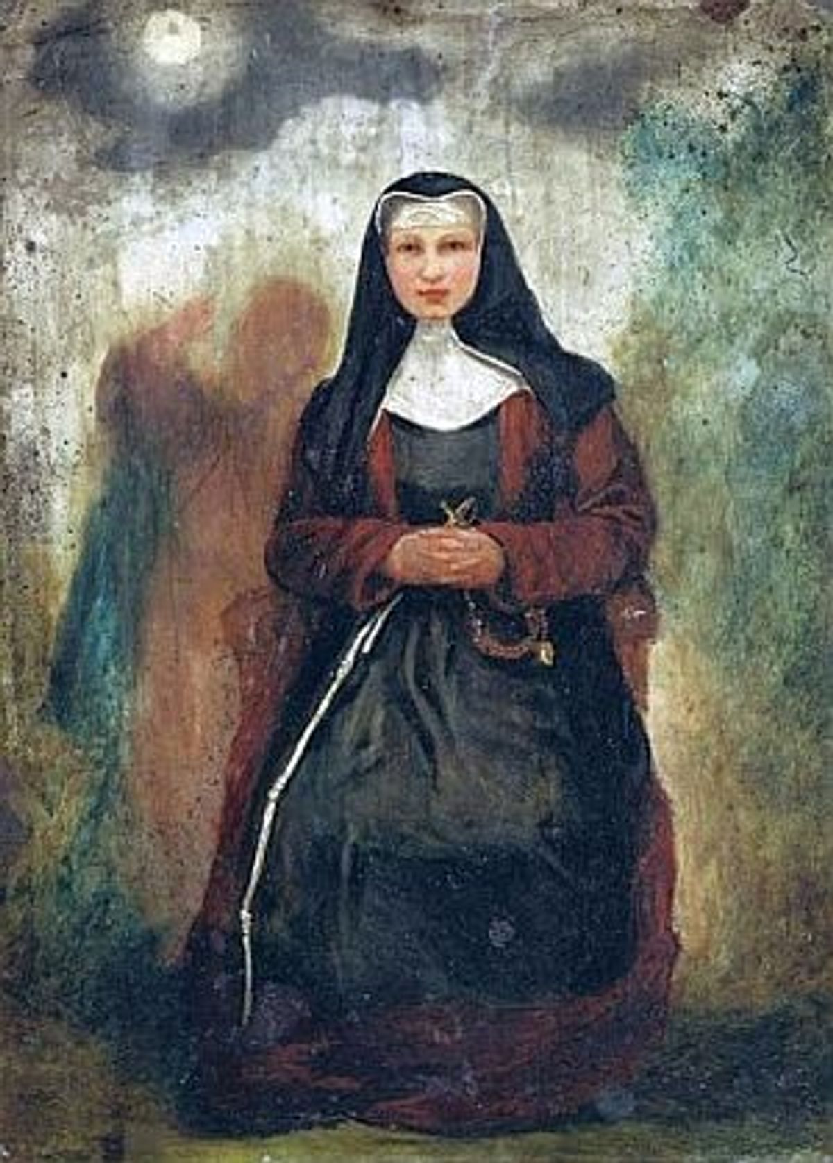 Rosa Flesch, geschilderd door Octavie de Lasalle von Luisenthal