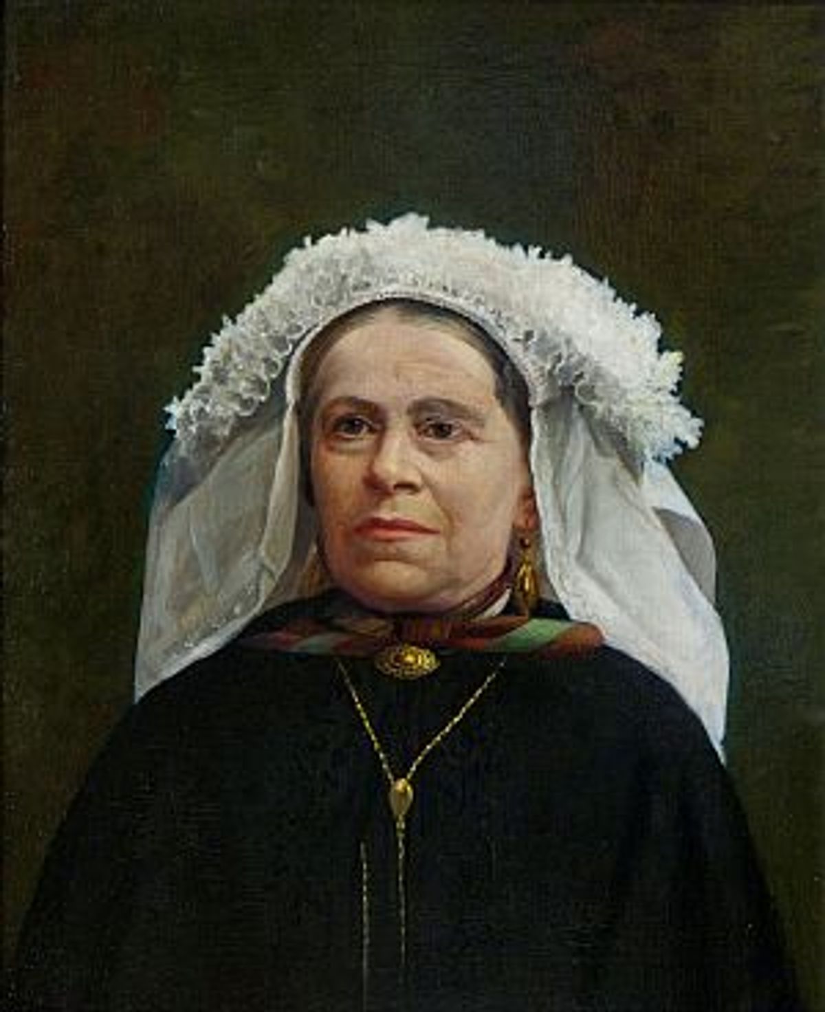 Antoon van Domburg, portret van zijn moeder (Foto: Jan Heestershuis)
