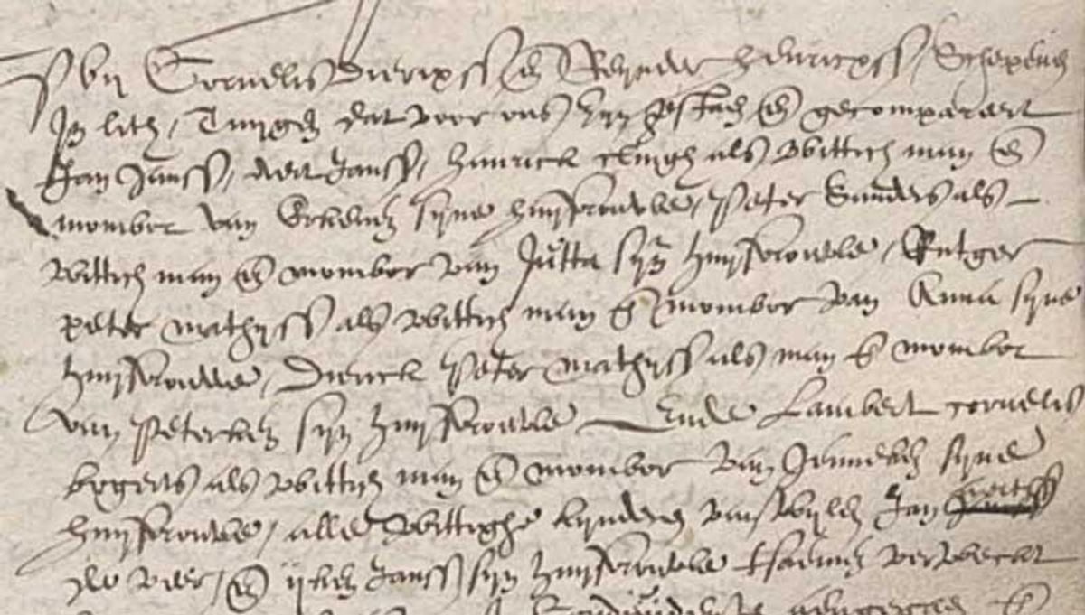 Deling Jan Aerts de Veer en IJken Janss, 1610