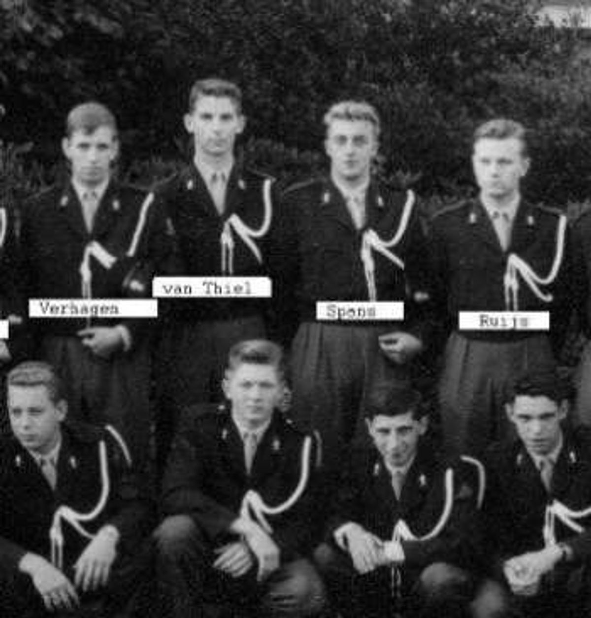 Peloton 66-1, Politie-opleidingscentrum Apeldoorn, 1966