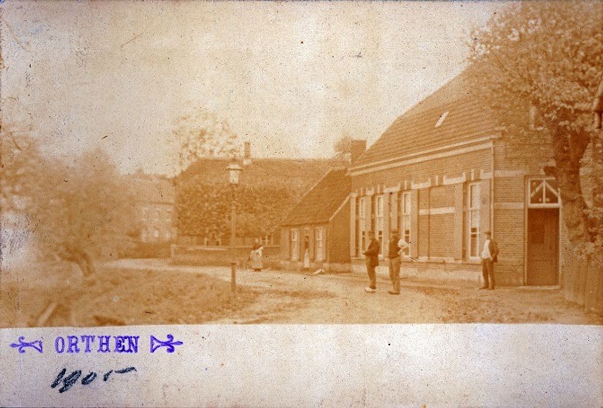 De Ketsheuvel in 1905 (coll. Heemkundekring Orthense Schaar)
