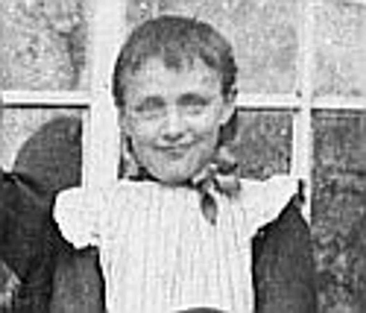 De 10-jarige Johanna Maria van den Boom, later bekend als Hanna Bongers