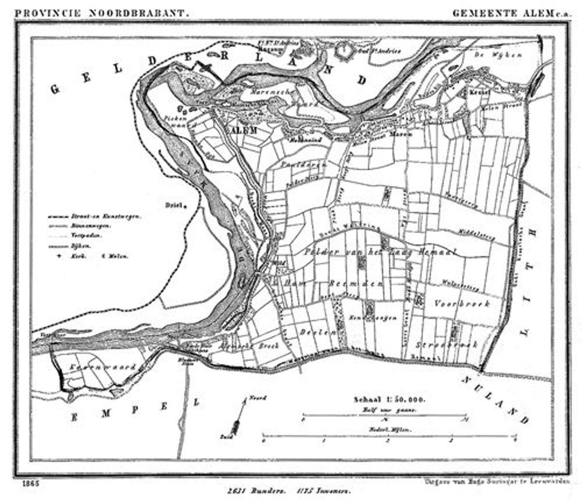 J. Kuiper, Gemeente-atlas, 1865