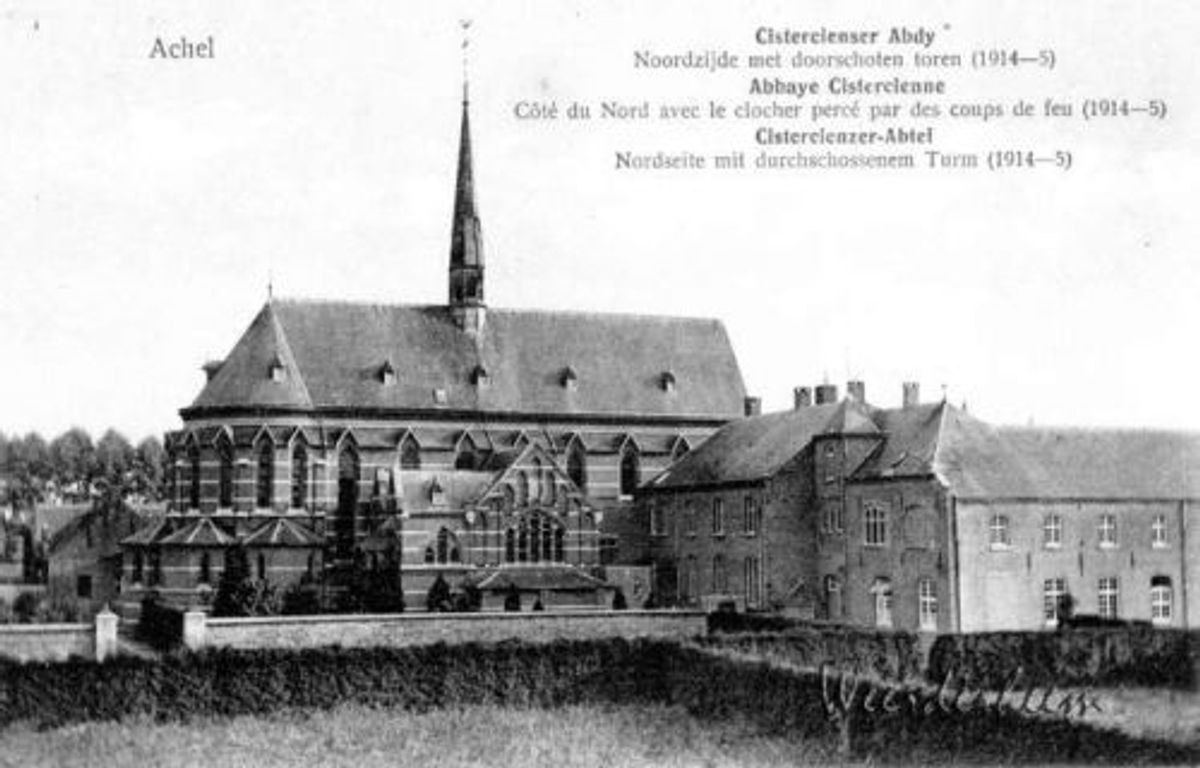 Achelse Kluis, 1914-1915 (bron: HKK Weerderheem)