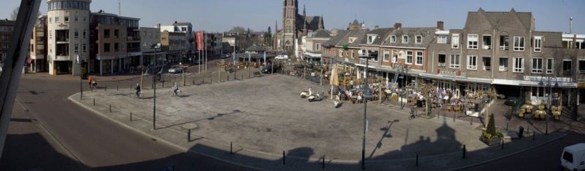 Uitzicht op de Markt in 2012