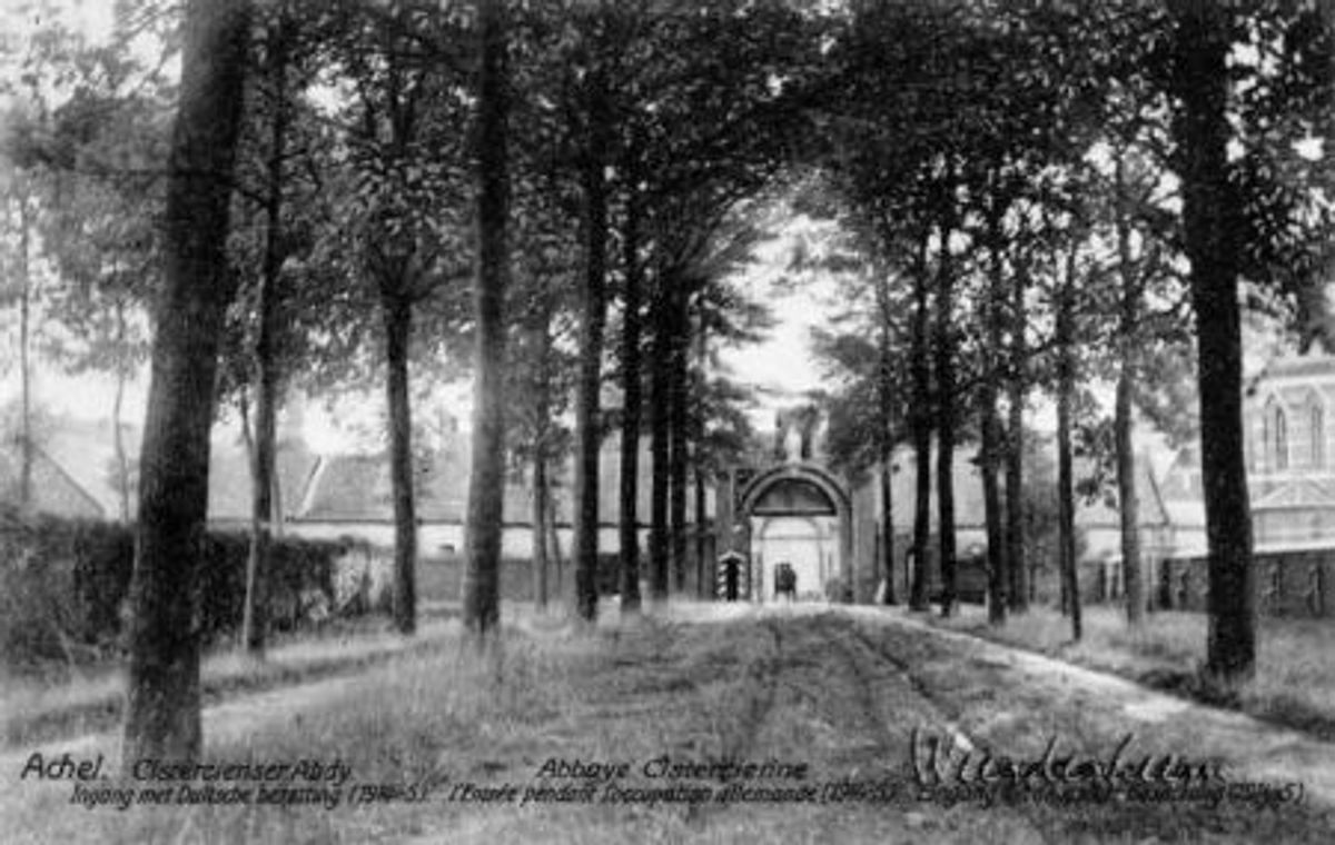 Achelse Kluis, 1914 (bron: HKK Weerderheem)
