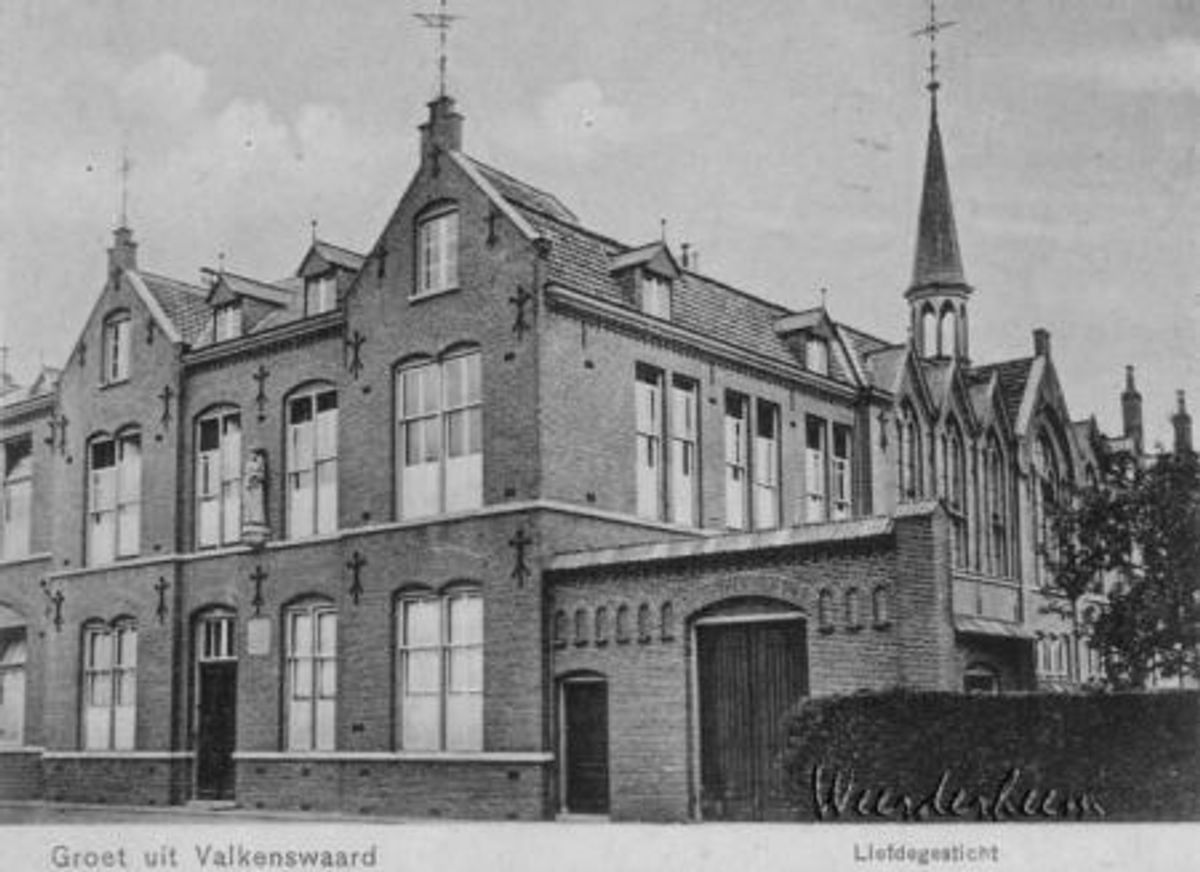 Het St. Antoniusgesticht, verzorgd door zusters Franciscanessen (bron: HKK Weerderheem)