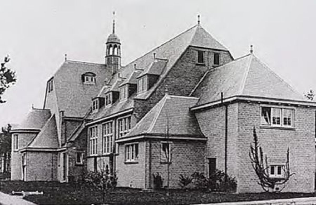 Rijkskrankzinnigengesticht 'De Grote Beek' (bron: RHCe)