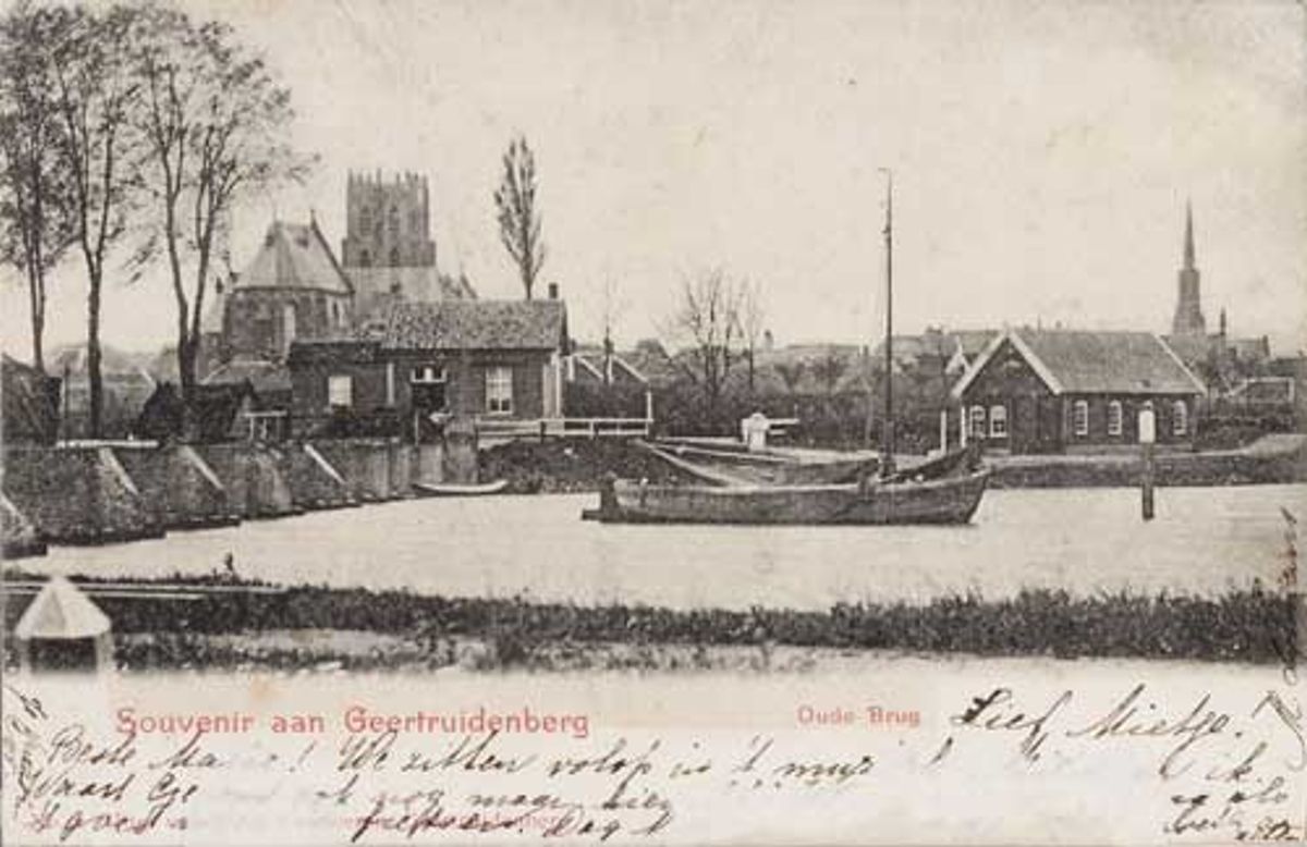 Geertruidenberg, gezien vanaf de oude brug, 1904 (RAT, 058093)
