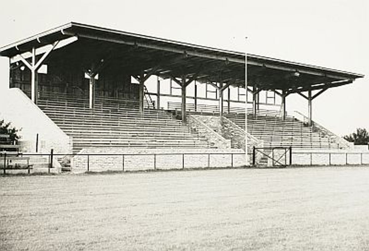 Tribune van Wilhelmina, 1960. Foto: Stadsarchief 's-Hertogenbosch, nr. 0020656