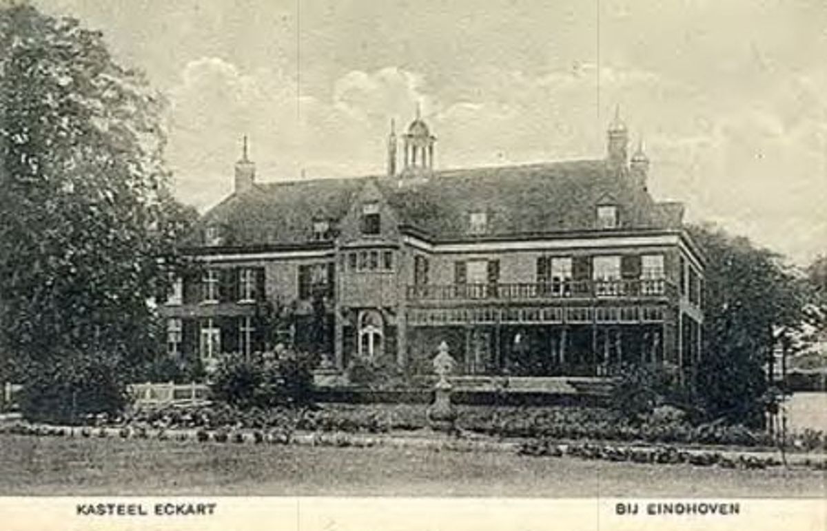 Kasteel Eckart, ca. 1922 (bron: RHCe, collectie Van Poppel)