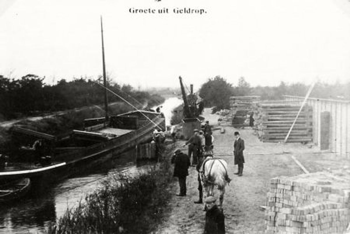 Het Eindhovens Kanaal te Hulst (bron: HKK De Heerlijkheid Heeze-Leende-Zesgehuchten)