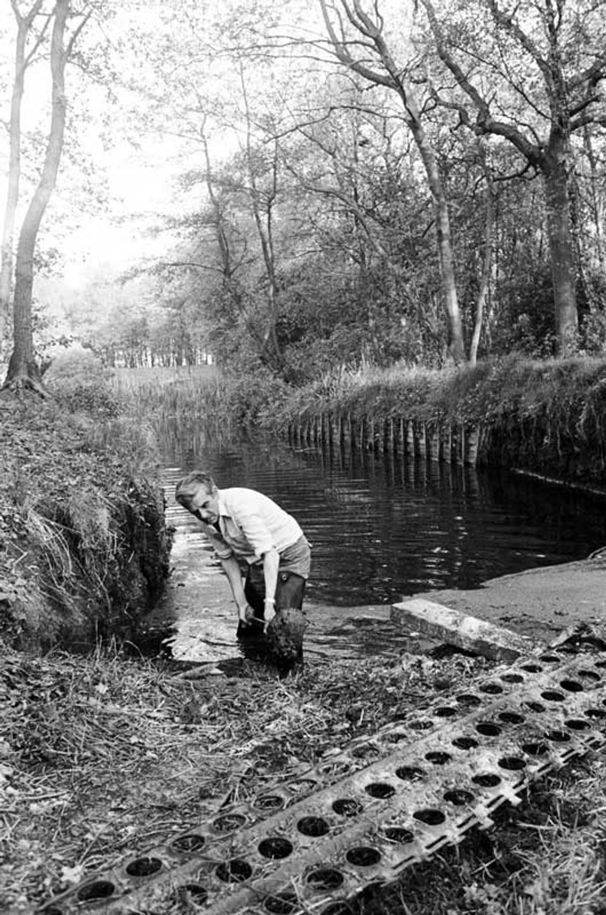 Ad Klop aan het werk, 12 mei 1980 (foto: Stadsarchief Breda, BN De Stem / Johan van Gurp JVG19800512020