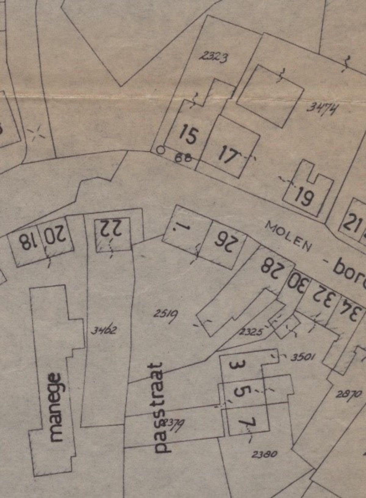 Situatie circa 1963