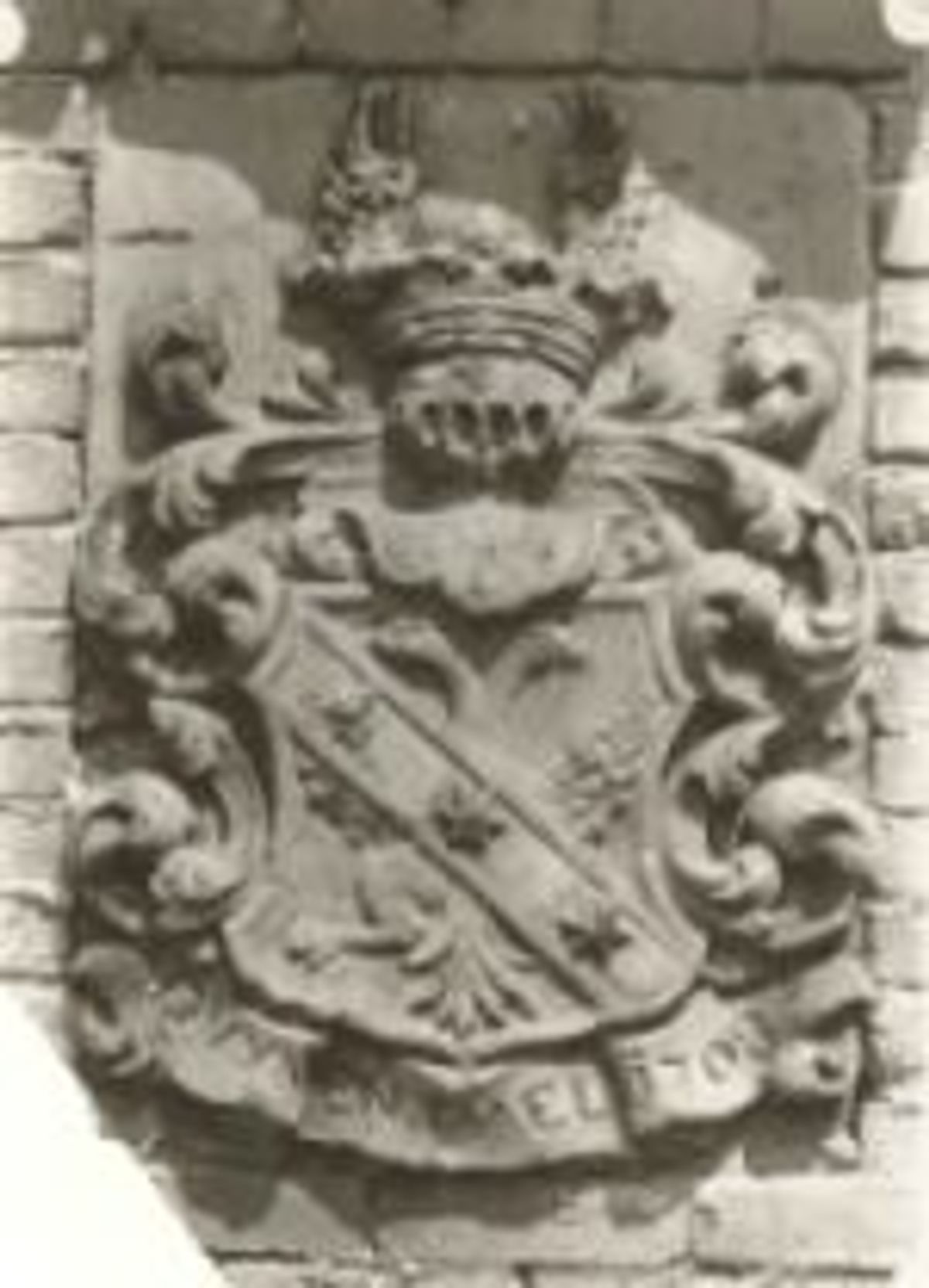 Oude gevelsteen van Duynendael