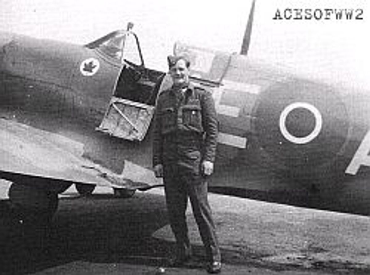Spitfirepiloot Cameron