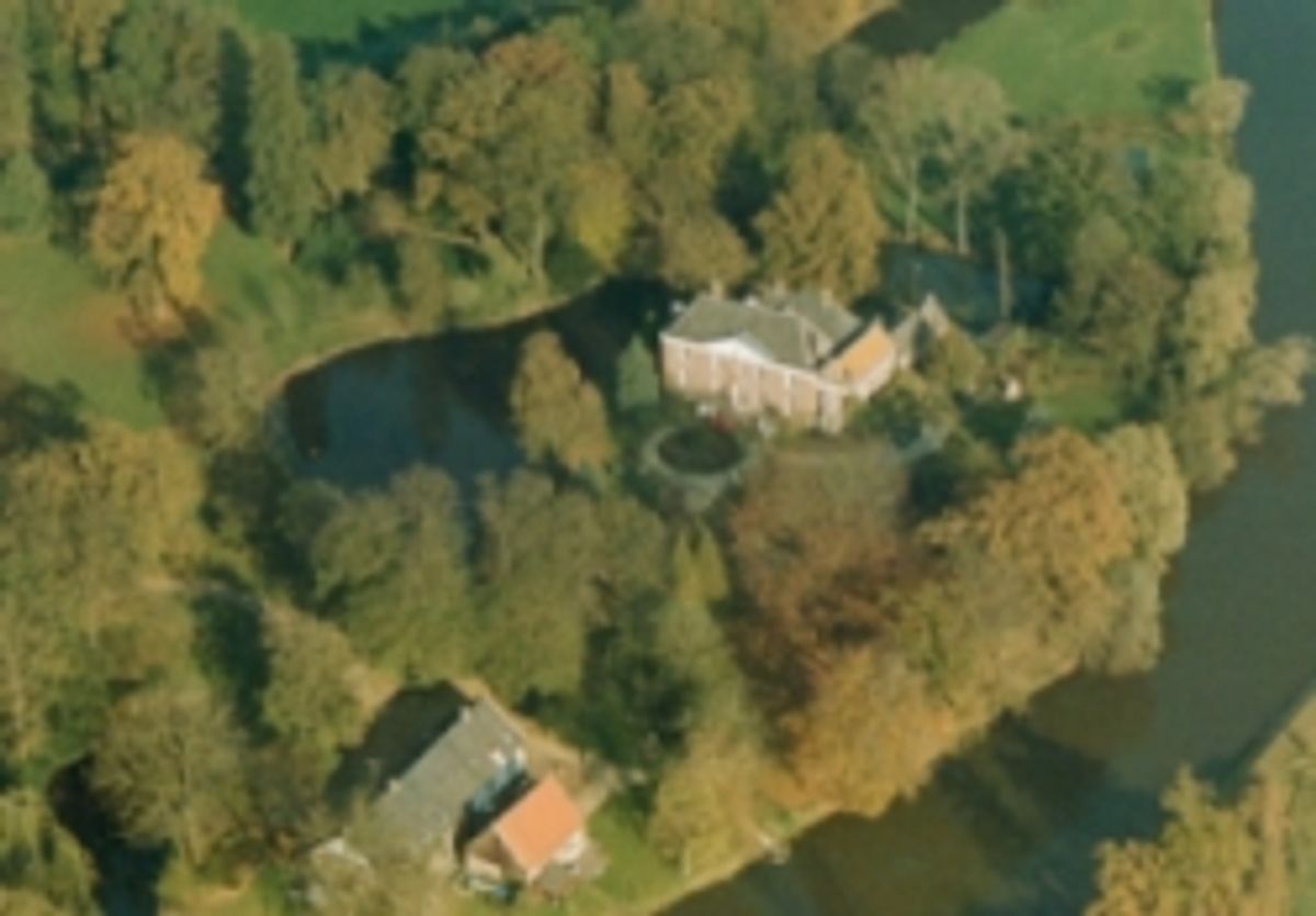 Zegenwerp vanuit de lucht