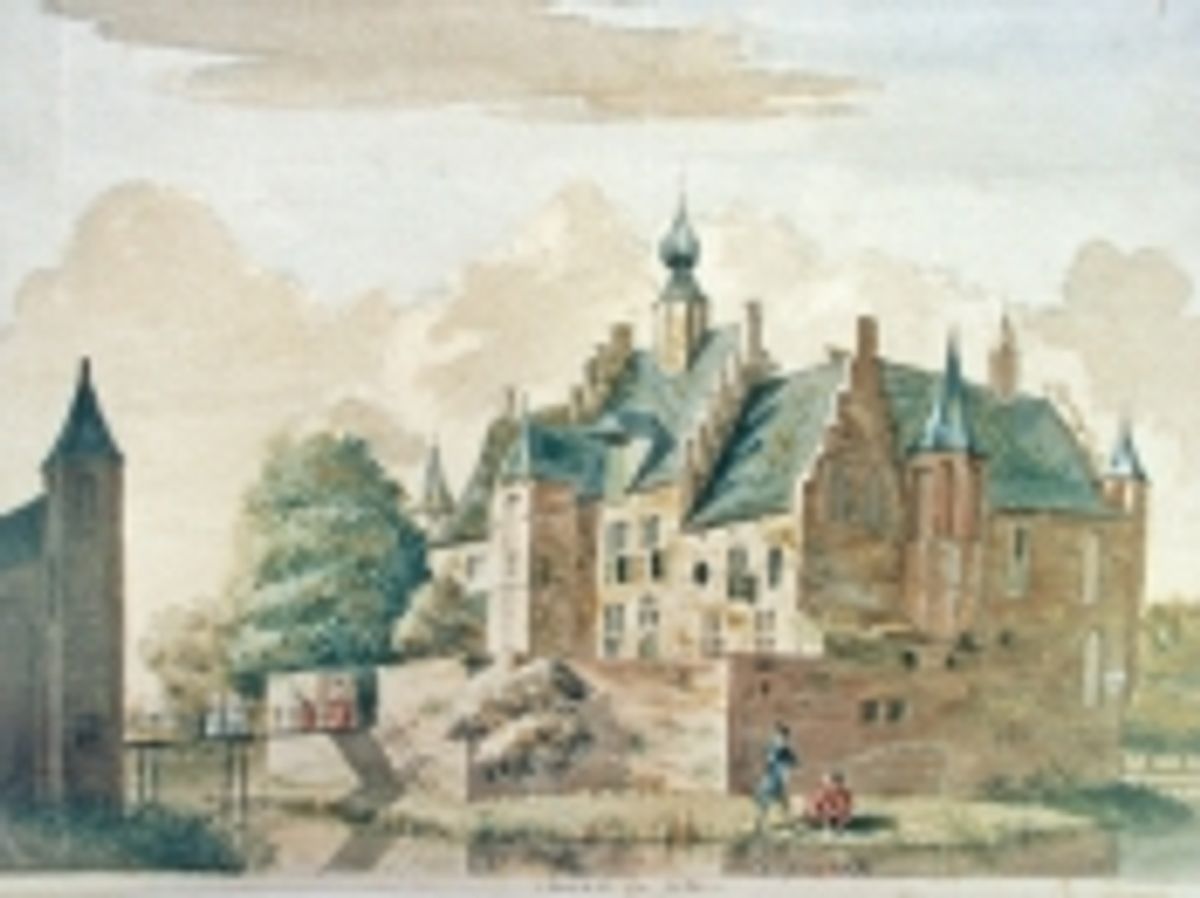 Het kasteel van Geffen onder Nuland