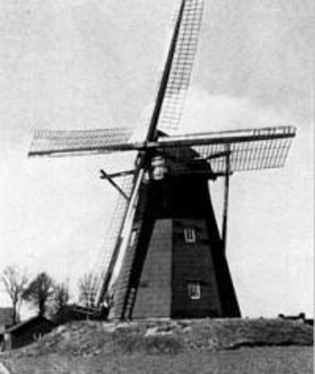 Toen de molen nog in Vinkel stond...
