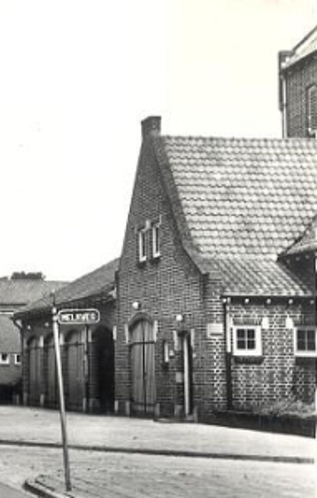 De brandweerkazerne van Mill