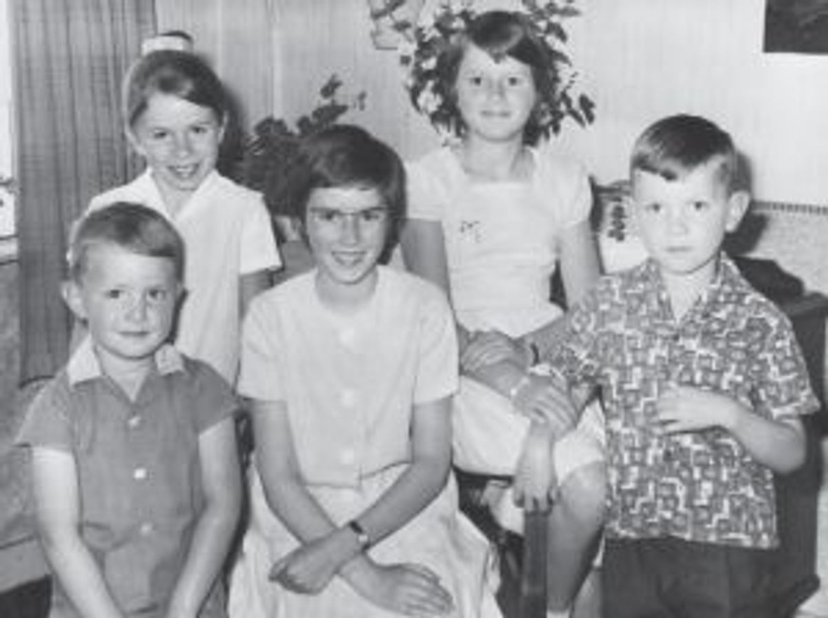De kinderen van Toon en Annie Groos